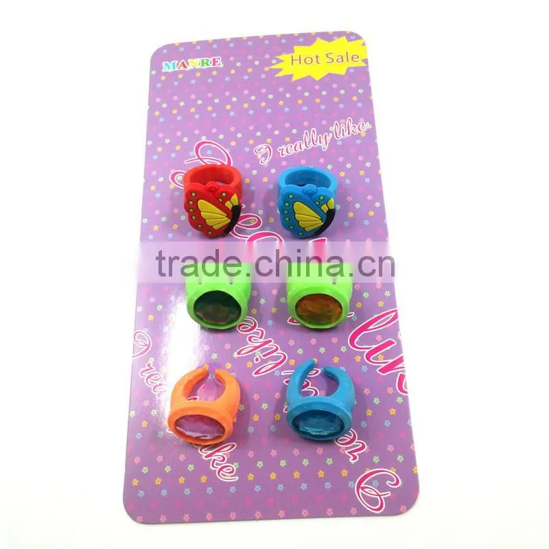 Rubber charms wholesales cheap made custom made plastic ring