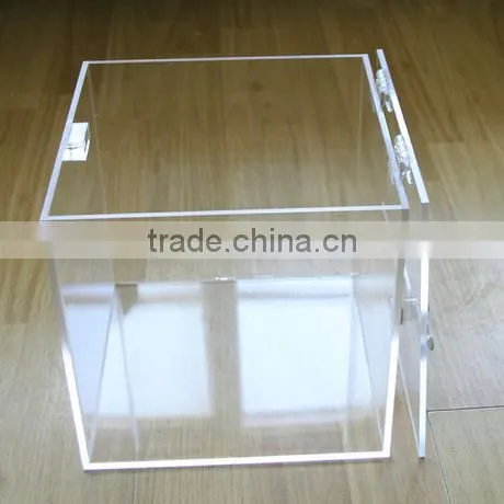 2014 customized plexiglass acrylic rectangle box