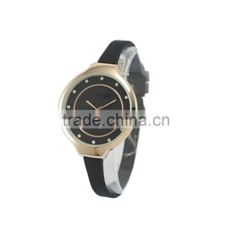 Factory directly sell cheap silicone women quartz watches good quality watch lady wear