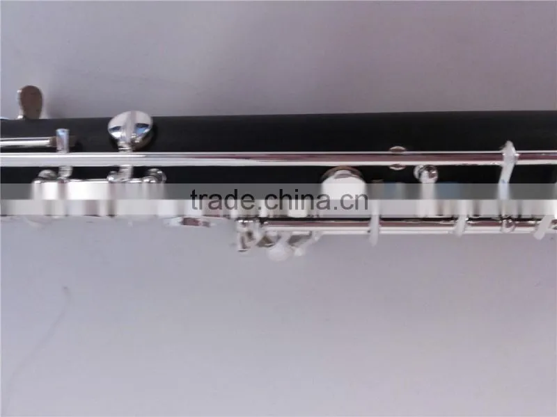 composite wood body cupronickle keys with silver plated semi automatic children type B oboe