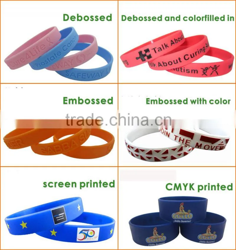 Factory Silicone LED Bracelets , Led Light Bracelets Led Flashing Bracelet , Led Light Wristbands Sound Activated Led Bracelet