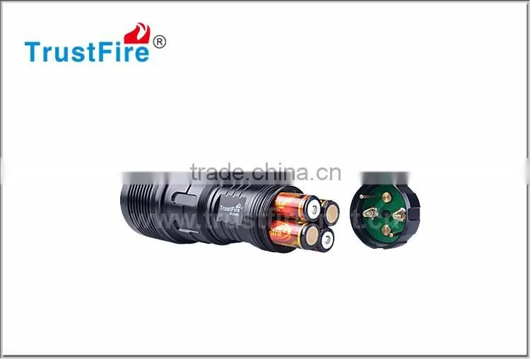 Trustfire original DF009 IPX8 1600lm cree professional powerful flashlight for diving