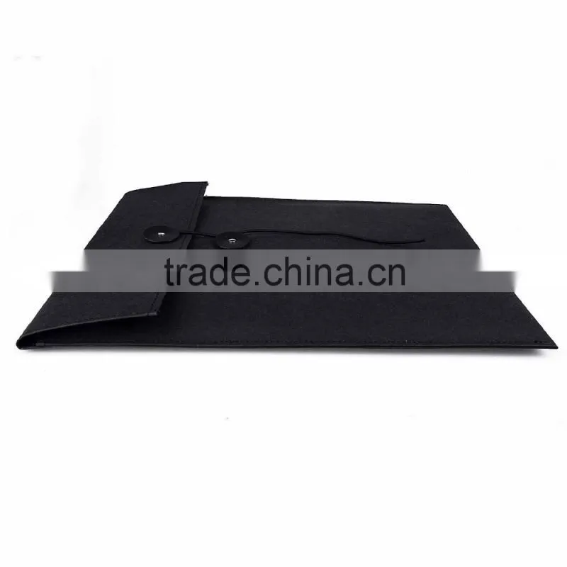 2016 new arrival !!! Fashional PU mini/ultra-thin envelope file cover sleeve for Macbook air retin
