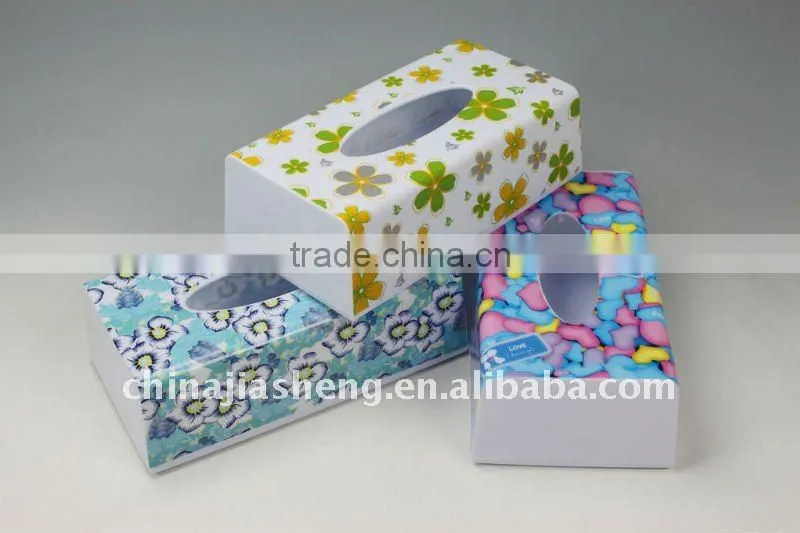 plastic tissue box