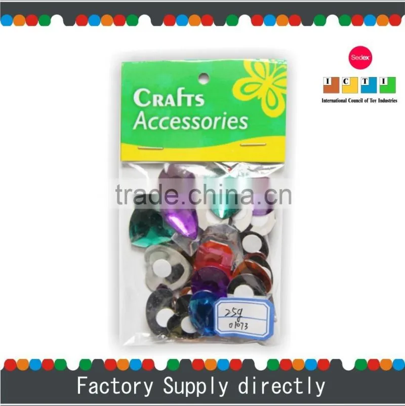 Most Popular Cheap Heart Shape Adhesive Multi Color Sequin