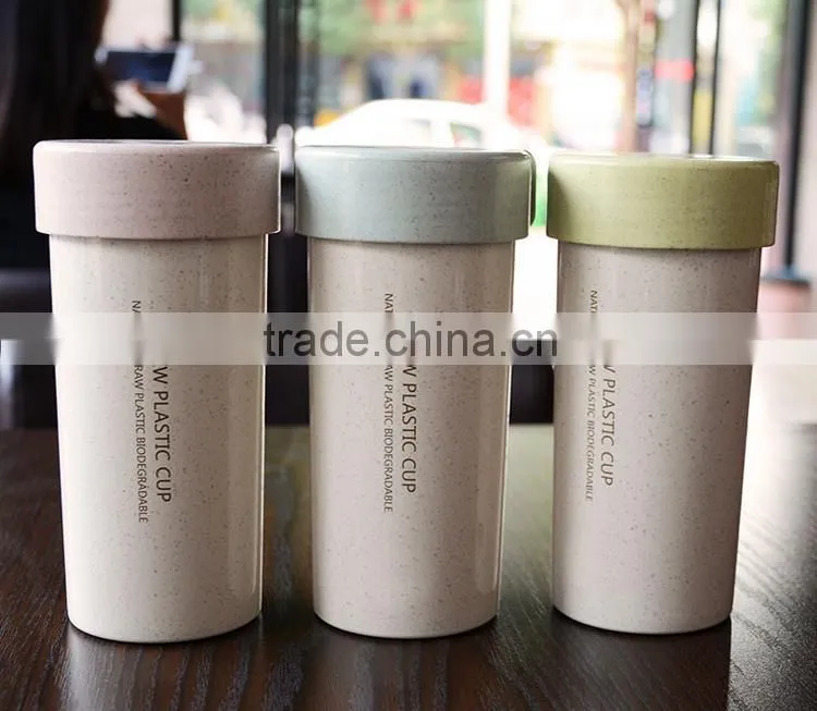 Flexible Health Plastic Joyshaker Private Label Water Bottle With Straw