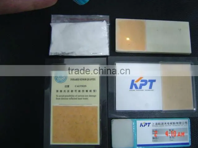 Infrared IR laser detection card