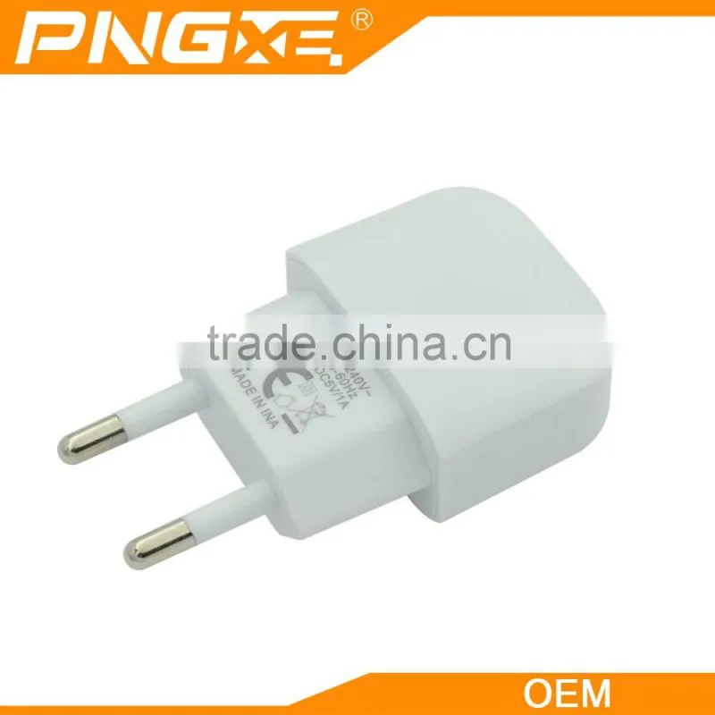 PNGXE Newest OEM portable small wall charger for cell phone mobile charger