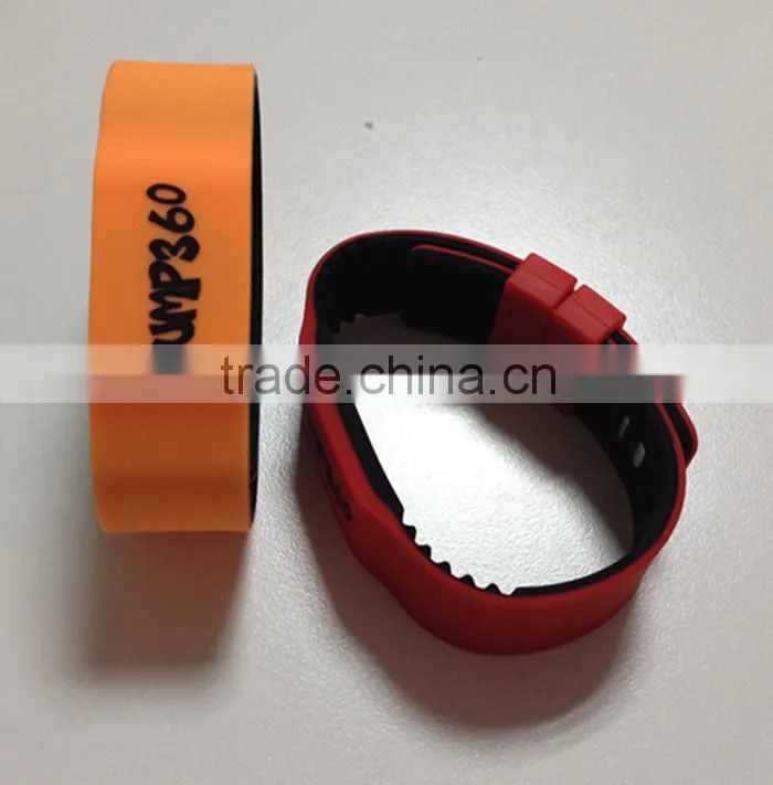 customization capabilities silicone RFID bracelet with Innovative ID Solutions