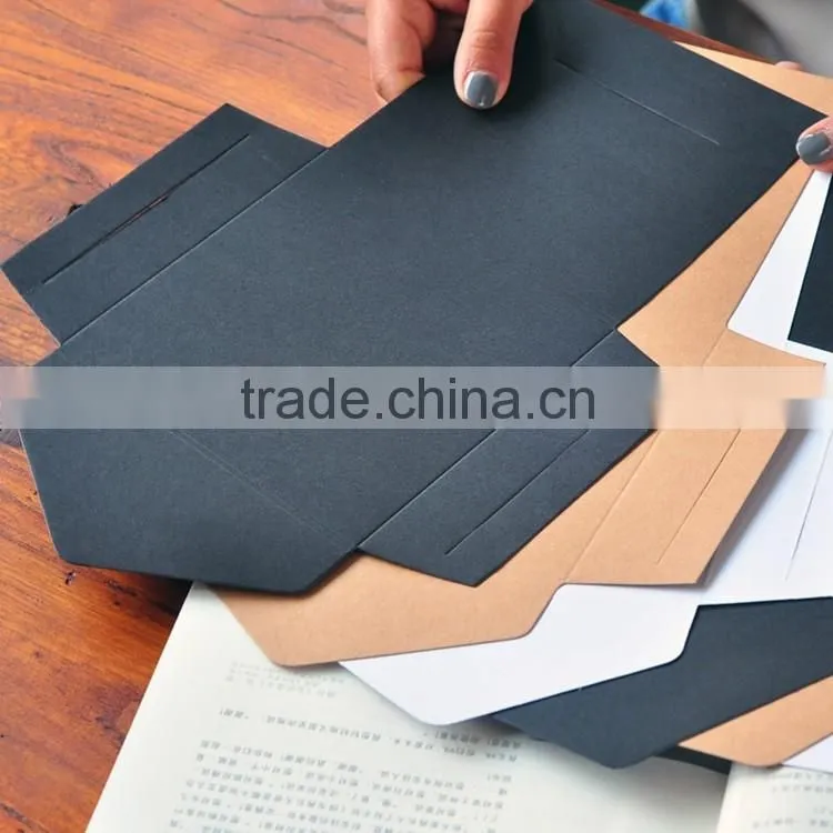 Different material reycled special thick paper envelope CD bag