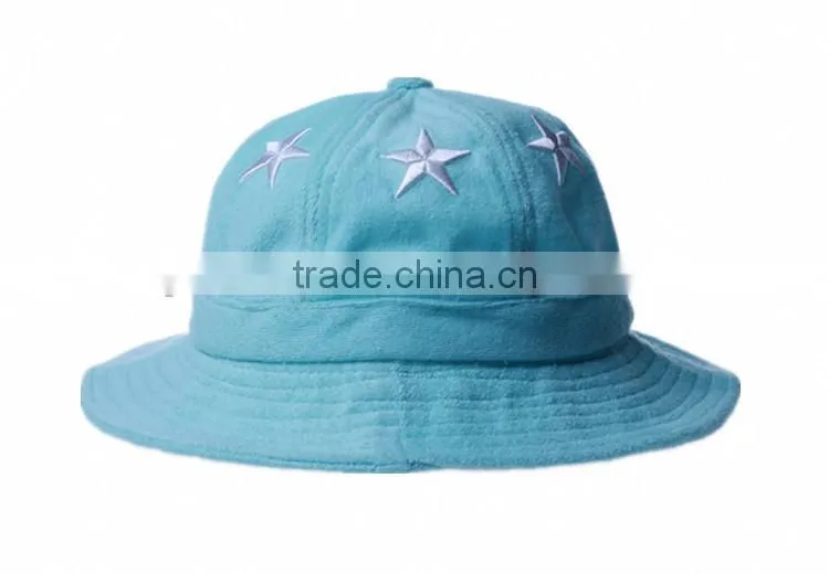 embroidery bucket hat terry towel toweling custom purple bucket hat
