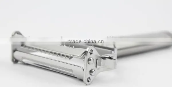 Stainless Steel julienne vegetable peeler with cleanning brush,julienne peeler