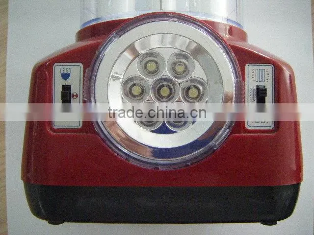 Rechargeable 3x10W tubes outdoor camping lamp with LED Torch MODEL HT-30L