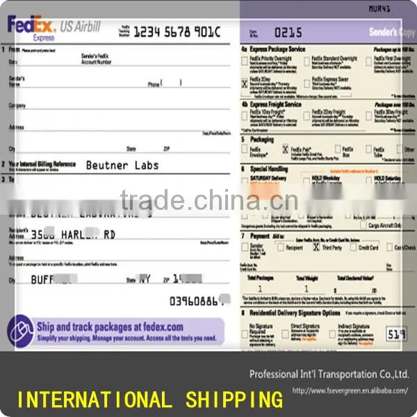 Foshan Freight Forwardr, Express to USA