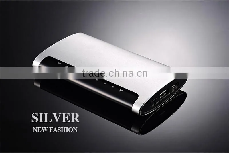 Metal fashion OEM Customized Logo 12000mAh new design power bank External Battery Charger Pack for iPhone, iPad, Samsung,