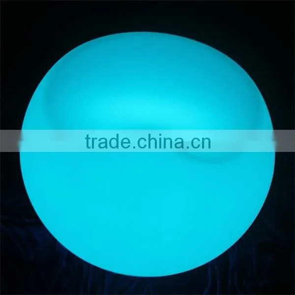Color change LED plastic beach lounge chairs with romete