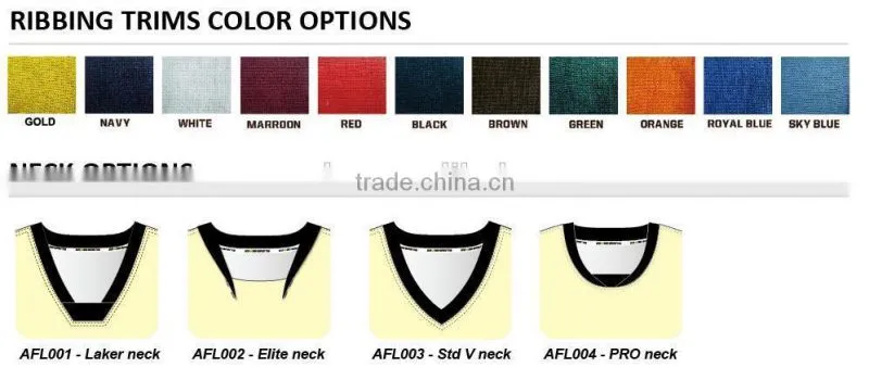 Digital Sublimated AFL playing jersey