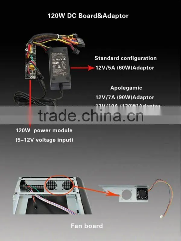 Mini ITX Case E-3001--htpc