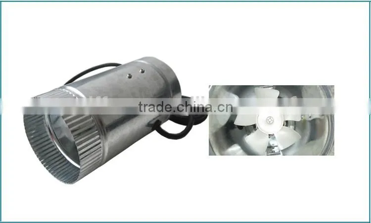 Hydroponic Ventilation 650CFM 10 Inch Quiet Small Centrifugal Fan