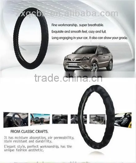 ZX Hot selling New design Velvet steering wheel covers/fluffy steering wheel cover