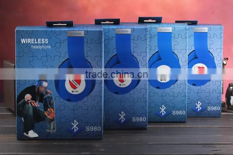 SNHALSAR S980 bluetooth headphone, bass headphones, shenzhen Headphone manufacturer