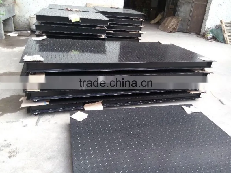 black weighbrigde floor scale 1000kg / hot sale weigh-bridge electronic weighing scale balance