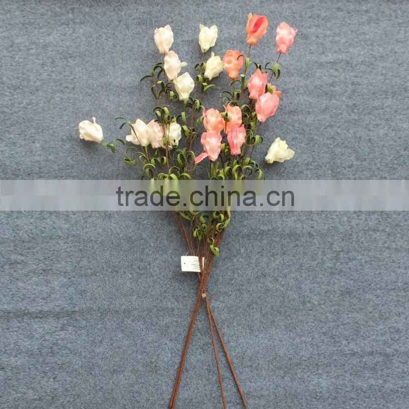 Artificial Plastic Vase Flower For Home Decoration