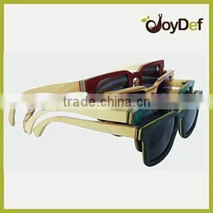 High quality wooden sunglasses polarized sunglasses china wholesale bluem color lens sunglasses
