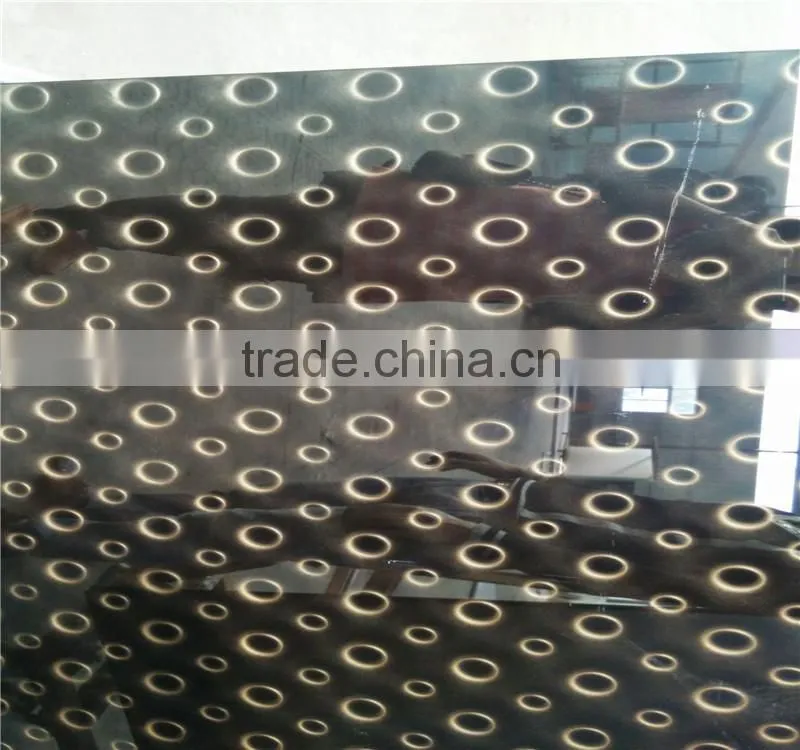 5mm 1830*2440 3D glass mosaic for home decoration