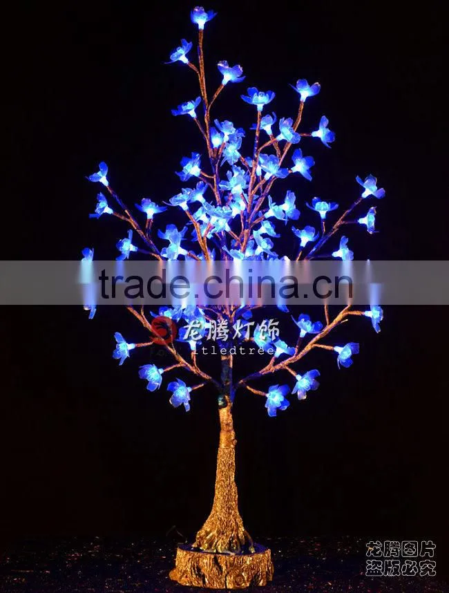 1m White blossom indoor decoration led bonsai tree light