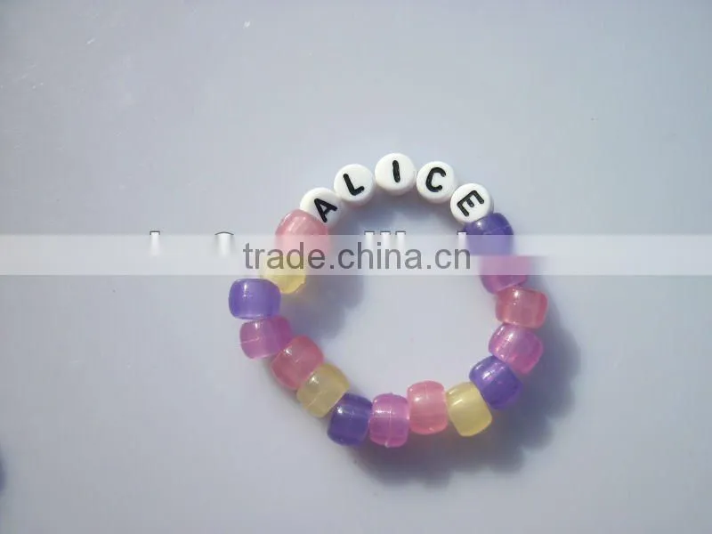 children uv bead bracelet child magic bracelet