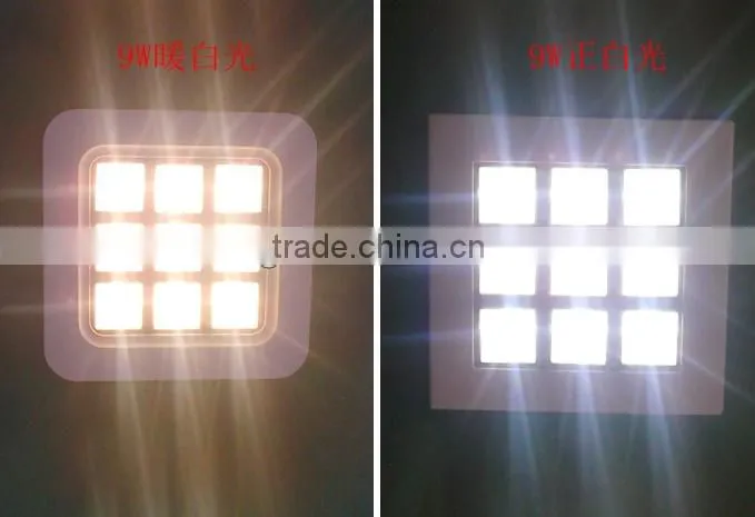 4w 9w 16w 25w square led panel light