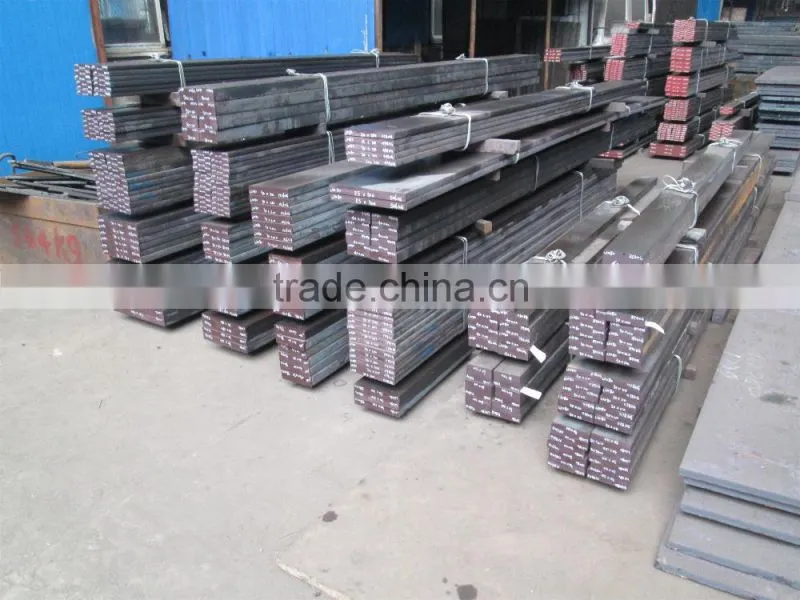 Spheroidized annealed as hot worked hot rolled steel 1.2510 FLAT