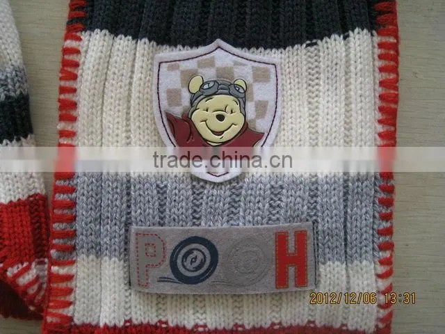 earmuff hat and scarf