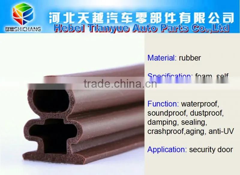 Improve the service life of the PVC rubber doors and windows sealing strip