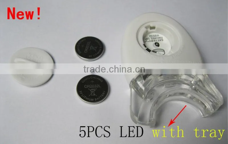 best home teeth whitening light 5 led lamp kit machine with mouthguard