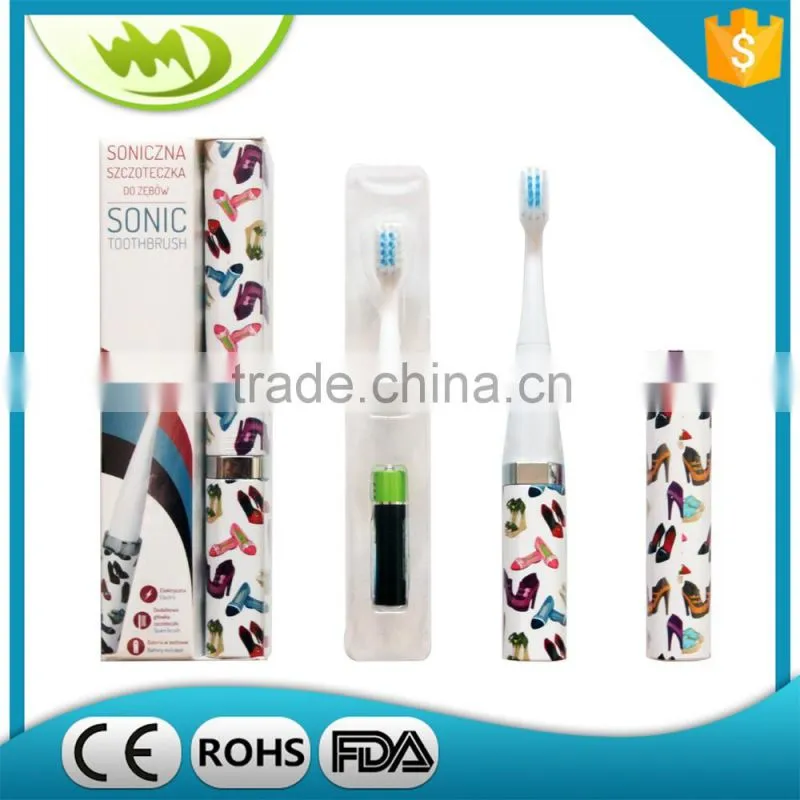 Mini Sonic Power Electric Toothbrushes,Popular Kids Sonic Toothbrush with Battery Operated