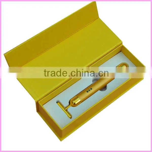 24K gold beauty bar with blue light therapy