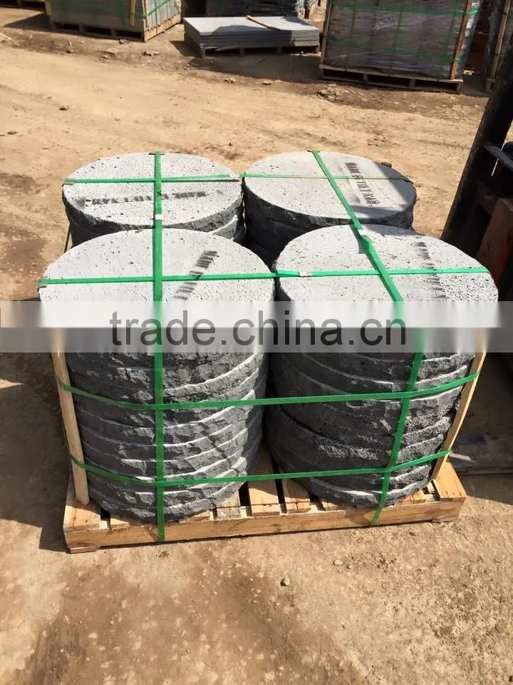 Basalt stone cube hand made