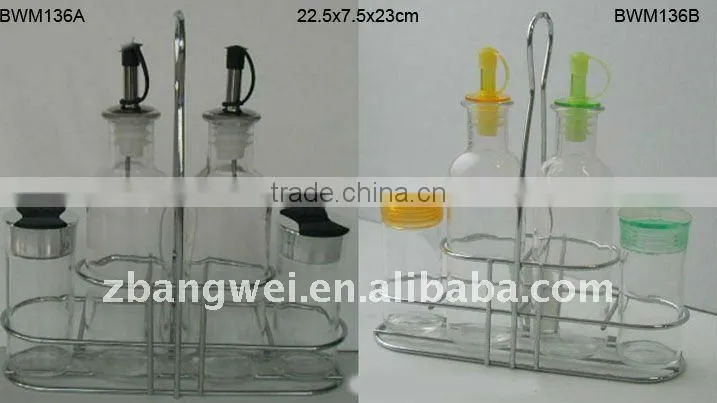 glass transparent jar used for spice