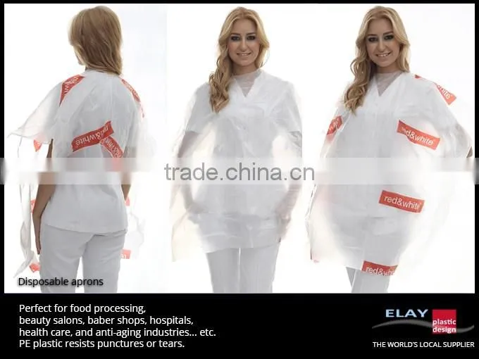 Disposable aprons