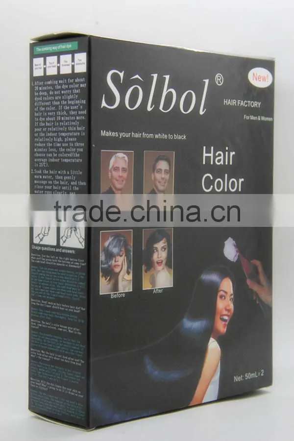 Magical Hair Color Comb With Black Color