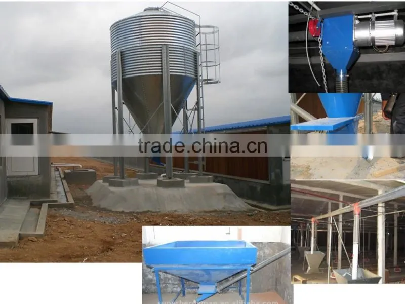 Prefabricated chicken poultry broiler house and automatic equipment
