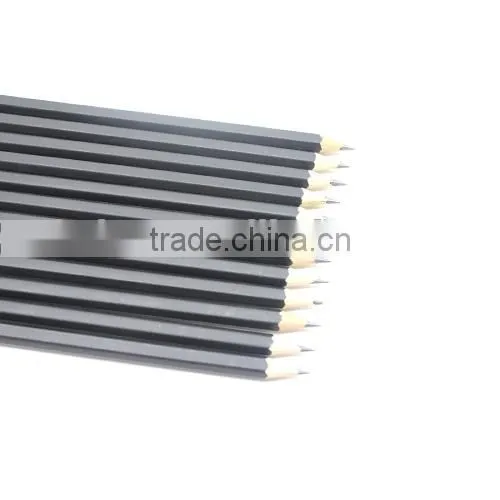 7'' hexagonal pencil natural sketch drawing pencil set, logo avaliable