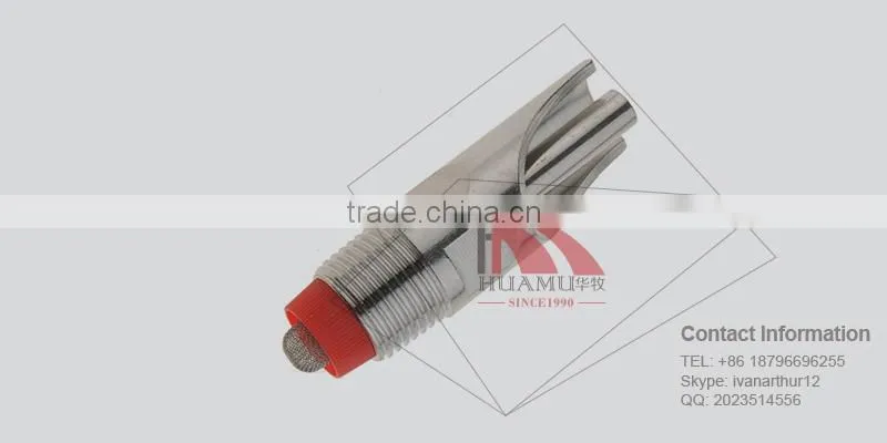 pig water nipple in silver 64*22 mm pig water drinker