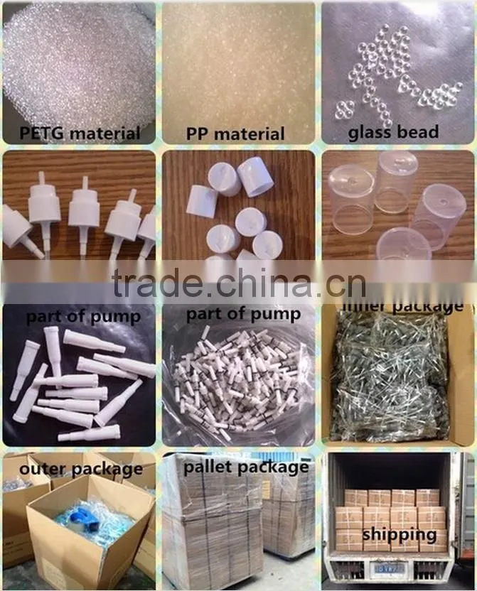 golden collar closure treatment cream pump 24/410/aluminum switch pump