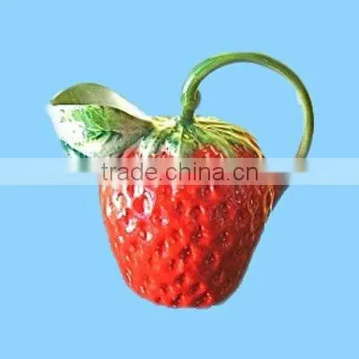 stawberry shaped ceramic cooling water kettle