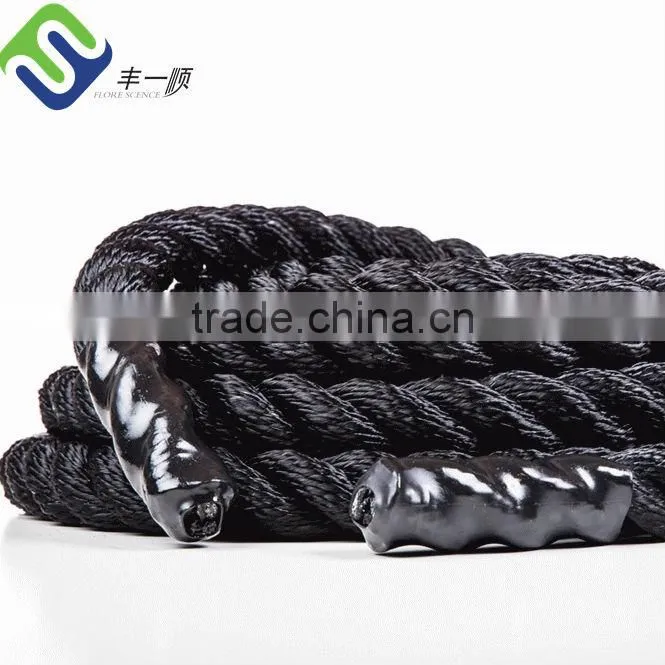 Crossfit battle fitness rope for muscle building