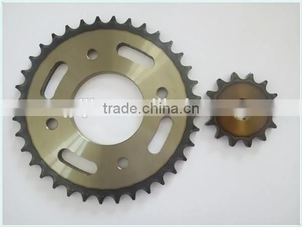 Cheap factory directly motorcycle bajaj pulsar 135 chain sprocket price
