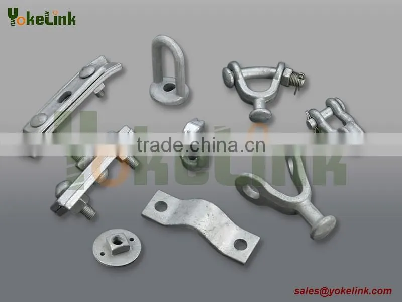 Drop forged Oval Eye Thimble Eey Nut for Line hardware